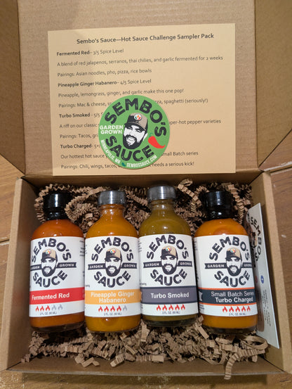 Hot Sauce Challenge Gift Set